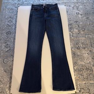 MOTHER Dark Blue Flare Jeans - Never Worn